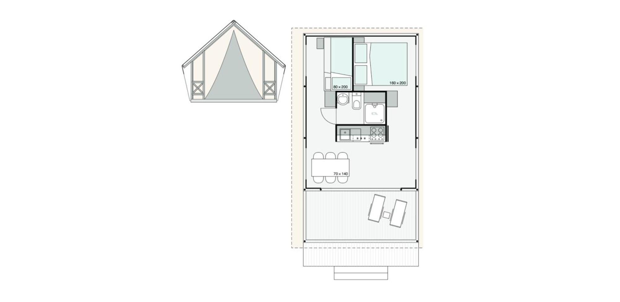 Camp Dole Zivogosce - Mobile Home And Glamping Tent Ngoại thất bức ảnh